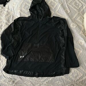 XL under armour wind breaker